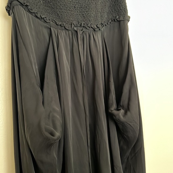 CATHERINE MALANDRINO, Silk Strapless Jumpsuit - Picture 5 of 9